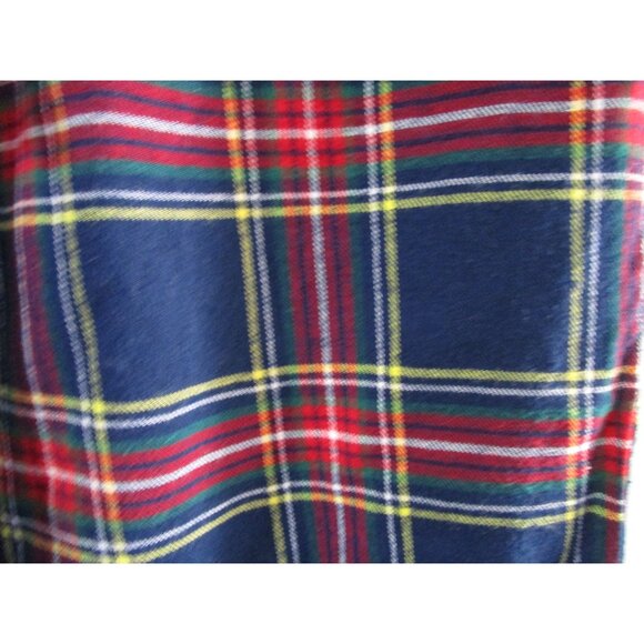 J Crew Mens XL Plaid Flannel Pajama Pants Elastic Waistband Pockets GUC - Picture 5 of 12